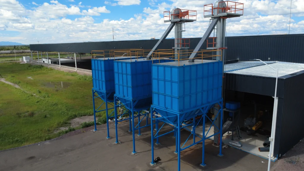 Colector de polvo industrial MCAT en Monterrey – extracción y filtración de aire