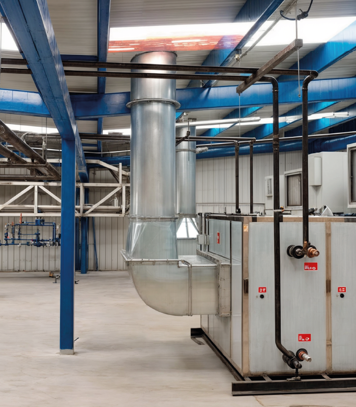 Sistema de ventilación industrial en Monterrey – ductería y gabinetes de filtración MCAT