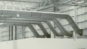 ventilación industrial Monterrey en manufactura para extracción de calor en Santa Catarina y Escobedo